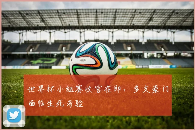 世界杯小组赛收官在即,多支豪门面临生死考验